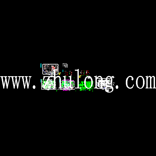 一份大型超市风、水、电竣工CAD图纸(排水管网)