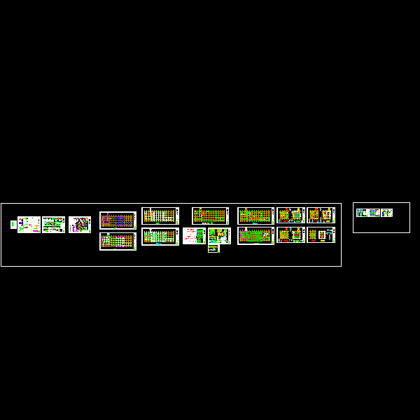 图书阅览结构.dwg