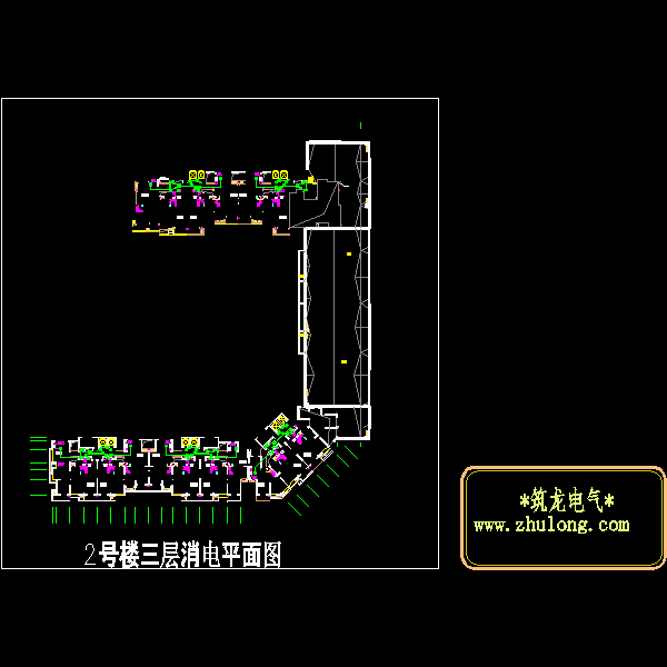 2号楼三层消电平面图.dwg