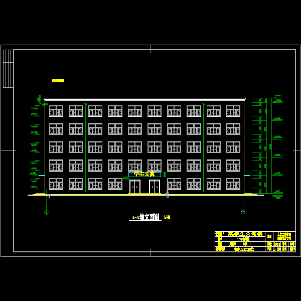 1-11轴立面图.dwg