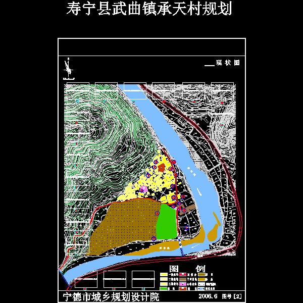 新农村规划总平面图 - 2