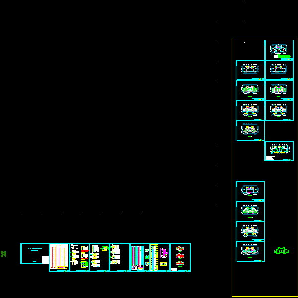 [CAD图纸]住宅项目(火灾自动报警)(dwg)