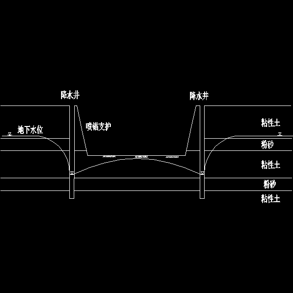 04降水井剖面图.dwg