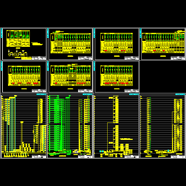 [CAD图纸]综合楼扩初(高压配电系统)(dwg)