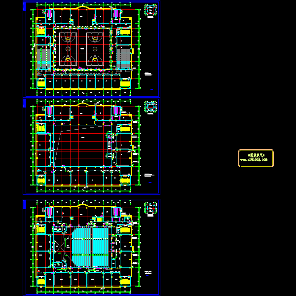 学校综合楼动力平面图(三).dwg