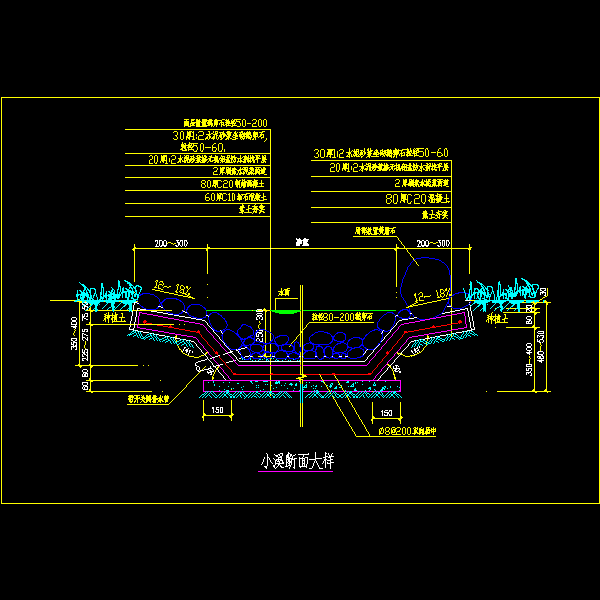 小溪断面大样.dwg