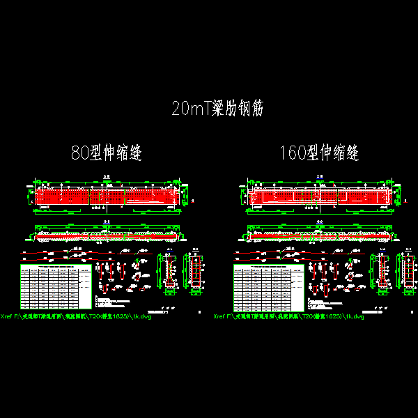 p12～13 t梁梁肋钢筋布置图（一）～（二）.dwg