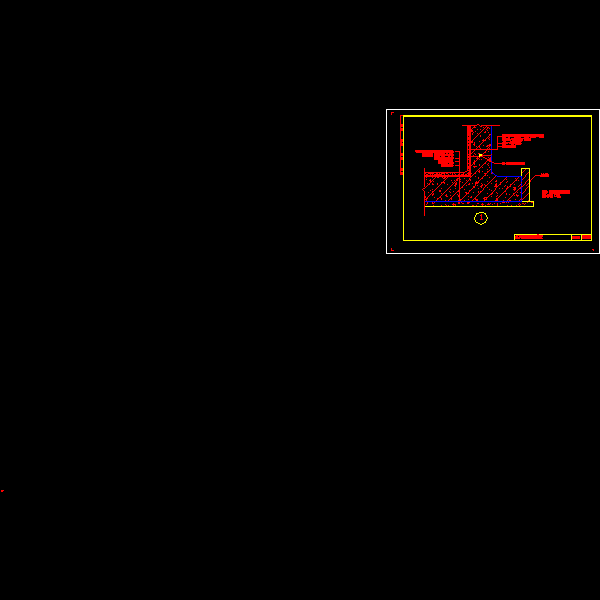 [CAD]地下室背水面防水构造