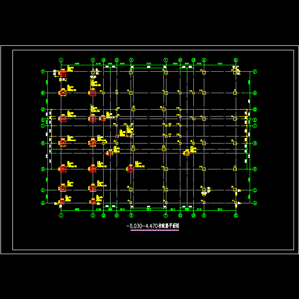 一层柱配筋平面.dwg