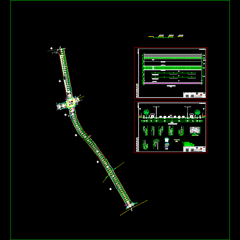 江山南路交通工程平面图3.13.dwg