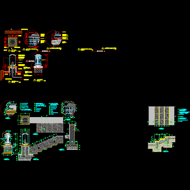 台阶、景灯.dwg