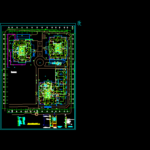 首层火灾报警平面图e-305.dwg