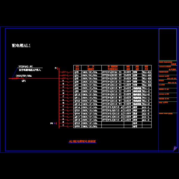 d02-al1配电箱配电系统图.dwg