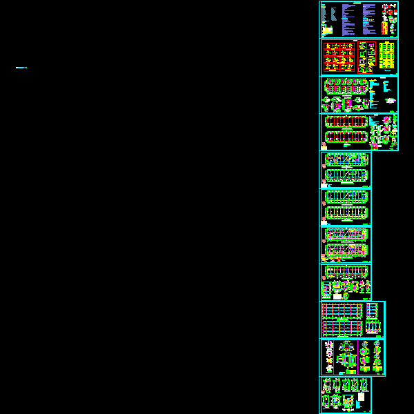 [甘肃]8度区四层钢框架结构施工图_t3.dwg