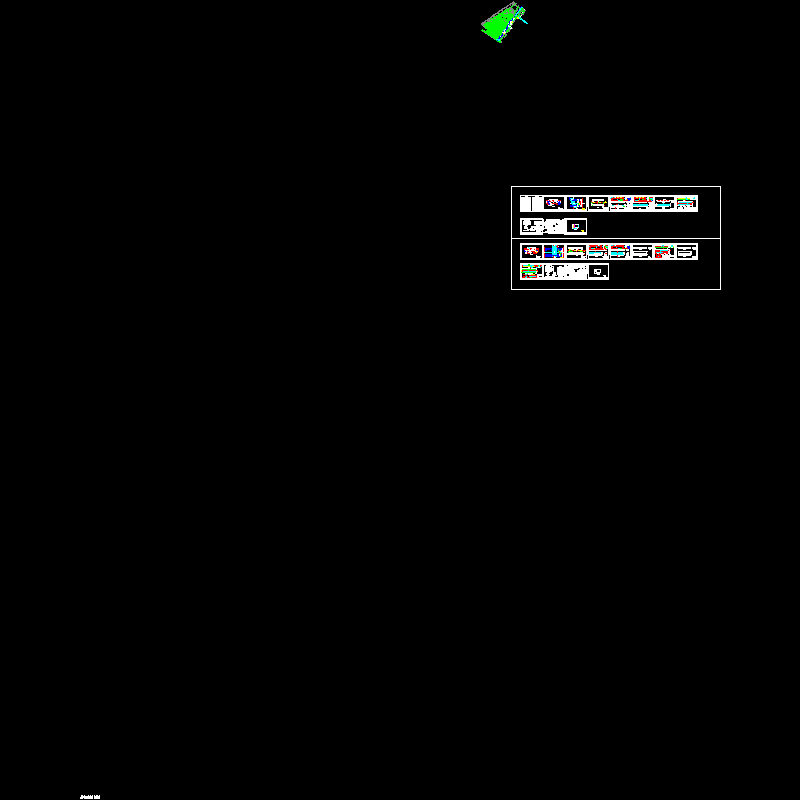 现浇混凝土板桥CAD施工图纸设计25张(dwg)