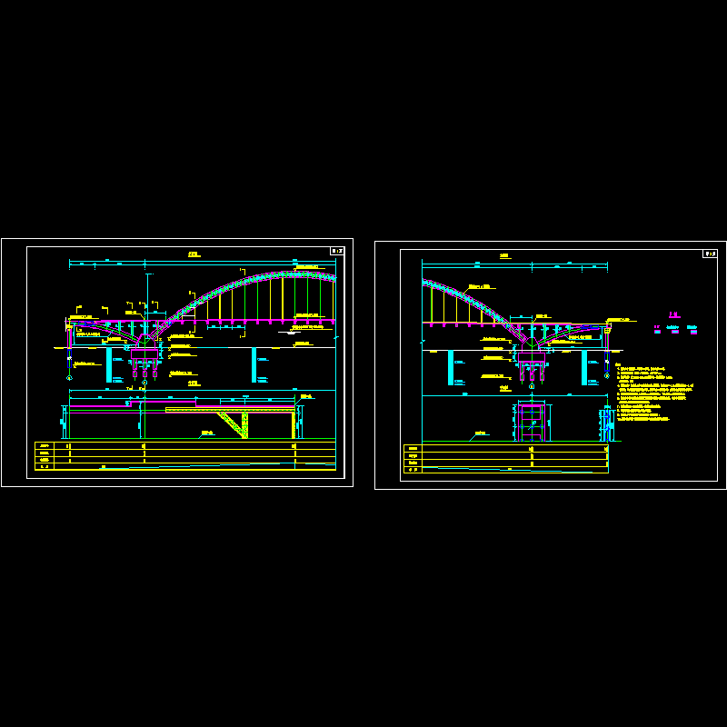 主桥桥型一般布置图.dwg