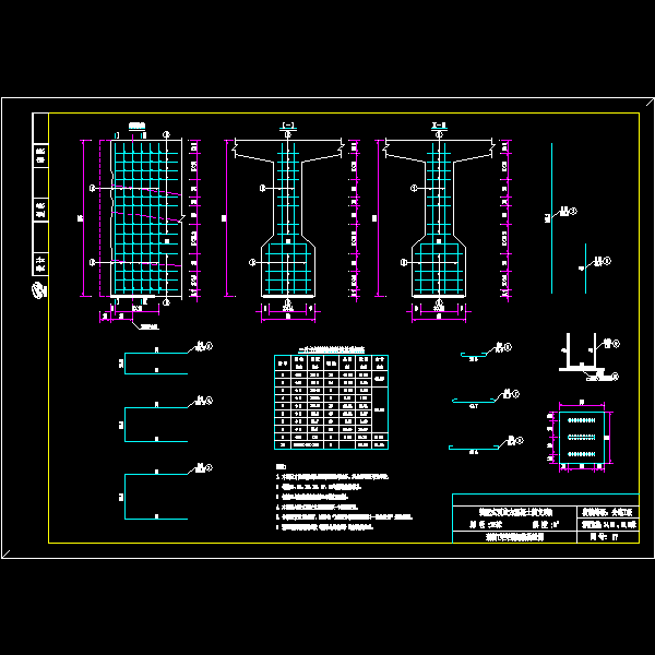 l=25m b=24.5 12.25m φ=0°主梁梁端钢筋构造图.dwg