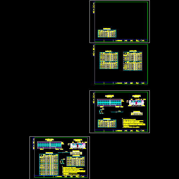一份大、中桥伸缩缝节点构造详细设计CAD图纸