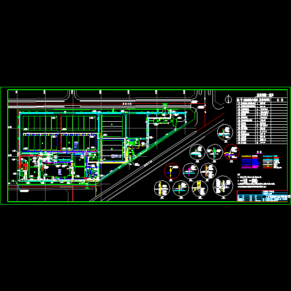 工艺管道综合总平面布置图.dwg