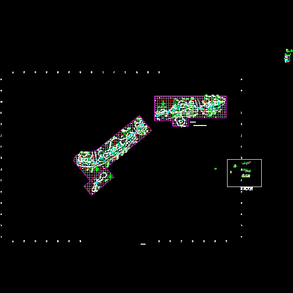 水池施工CAD详图纸(dwg)