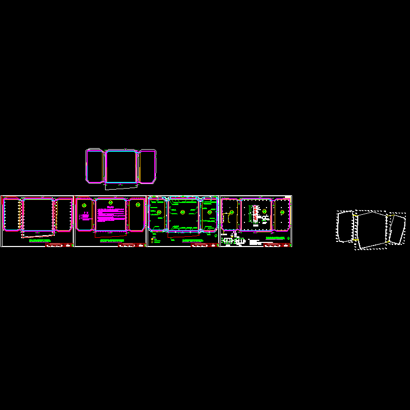 日月广场基坑平面布置图.dwg