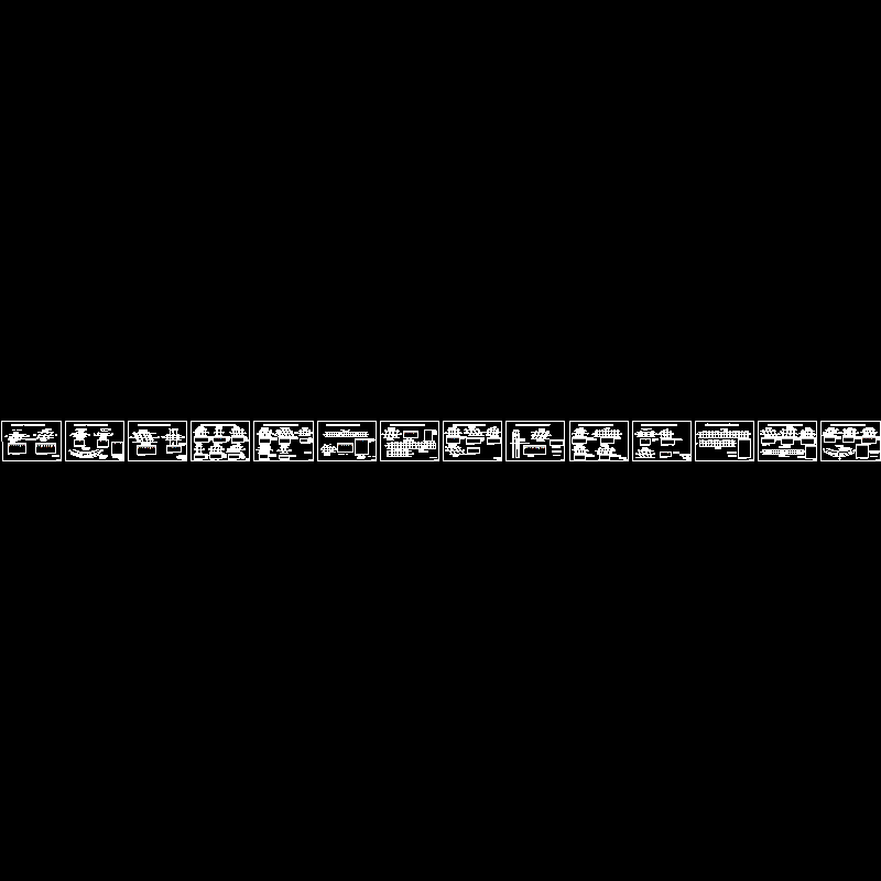 桩基检测布置CAD图纸(dwg)