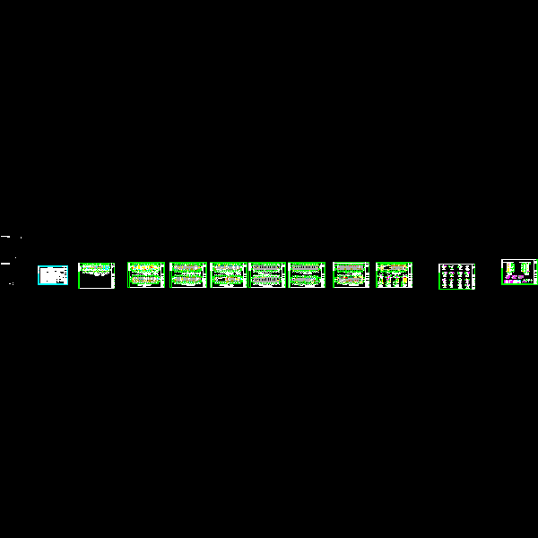 5层框架综合楼结构设计CAD施工大样图(dwg)(桩基础)(二级结构安全)