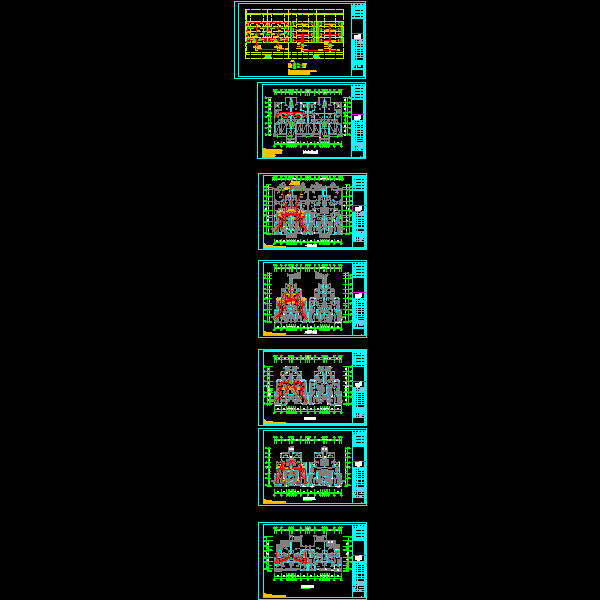 b型花园洋房弱电平面图.dwg