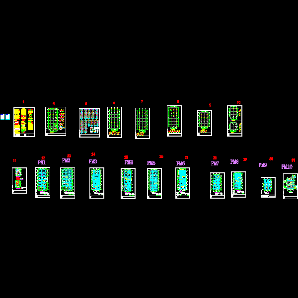 华润结构墙柱、梁、说明2.dwg