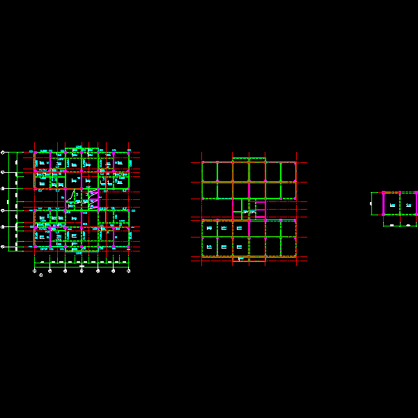 结构布置图初步确定图.dwg