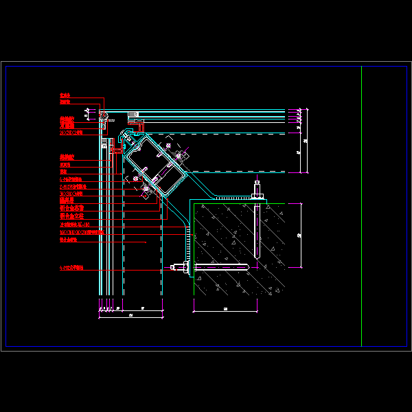 玻璃幕墙1节点图4.dwg