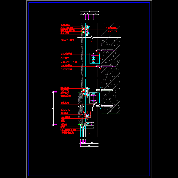 玻璃幕墙1节点图6.dwg