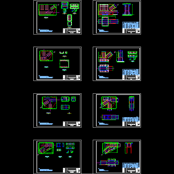 上南线(48+80+48)米挂篮主桁组装图1.dwg