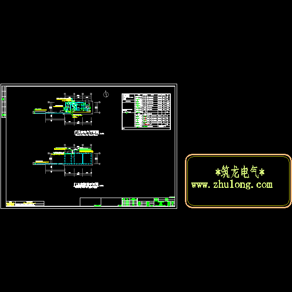 门卫室电气平面图.dwg