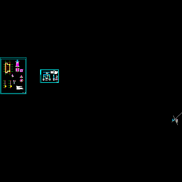 【结构】运动场舞台旗杆详图.dwg