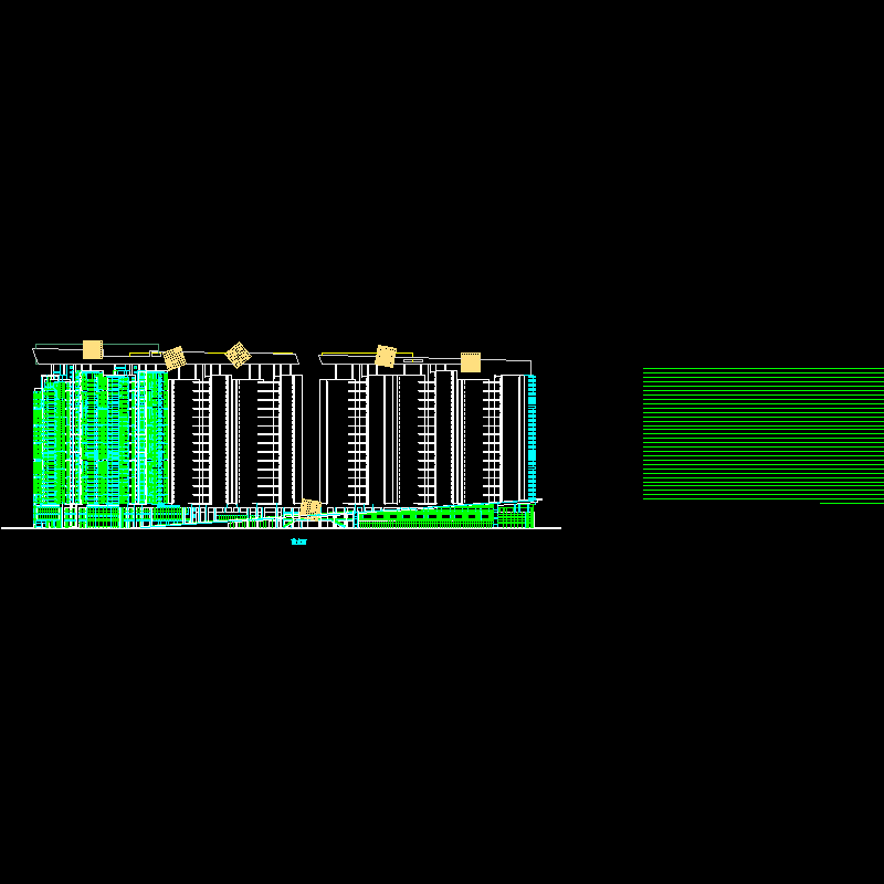 裙房立面.dwg