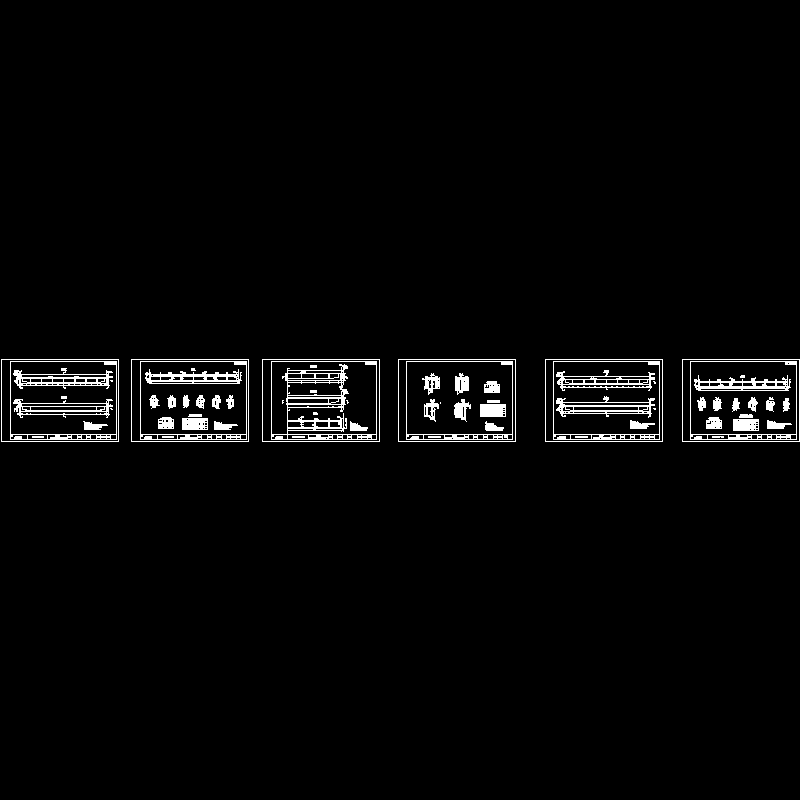 一份先简支后连续T梁一般构造节点CAD详图纸设计(dwg)