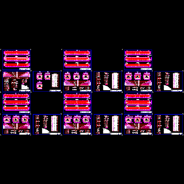 11-13 38-52 l=20m 边跨空心板钢筋构造图(15°).dwg