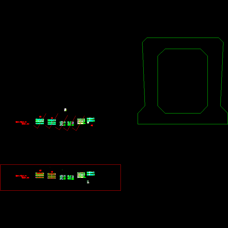 一份20米空心板节点设计CAD图纸(一级公路)(dwg)