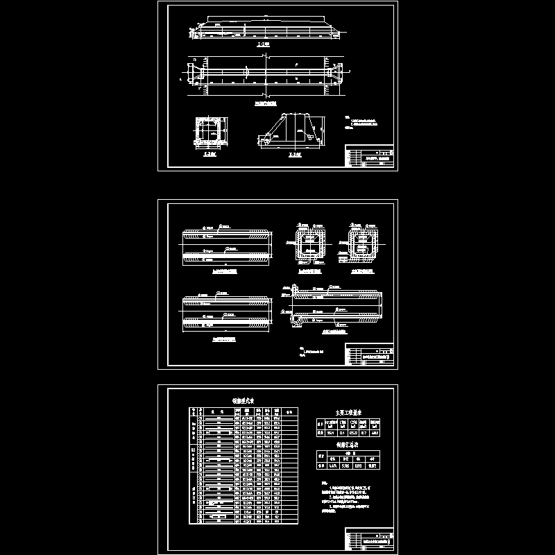 涵洞钢筋图 - 1