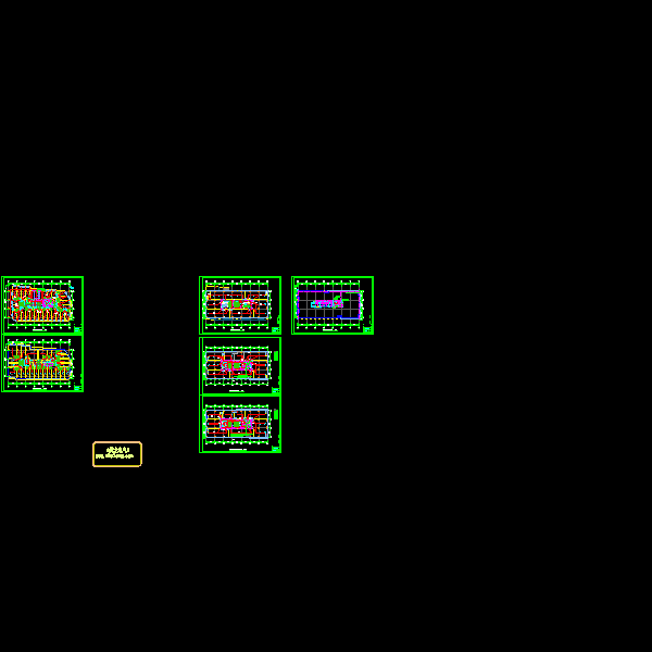 大厦写字楼平面图电0528.dwg