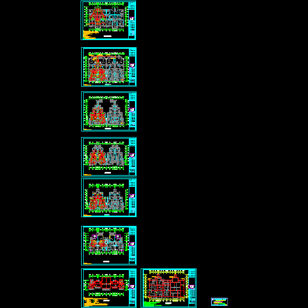 b型花园洋房照明平面图.dwg