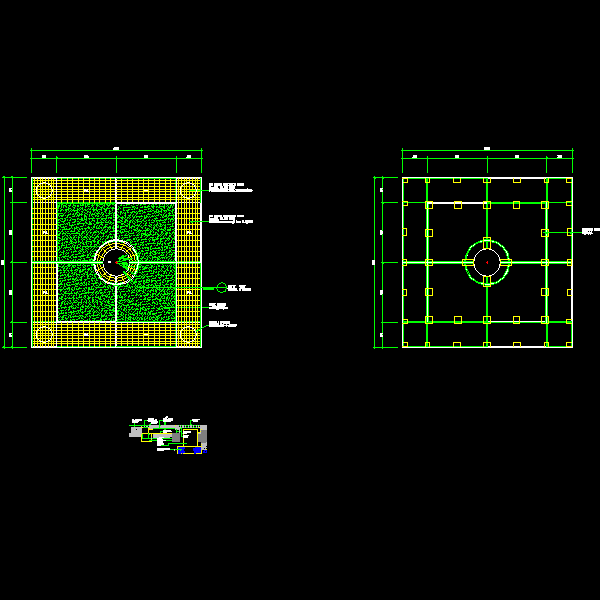 景观树池施工大样CAD图纸(dwg)