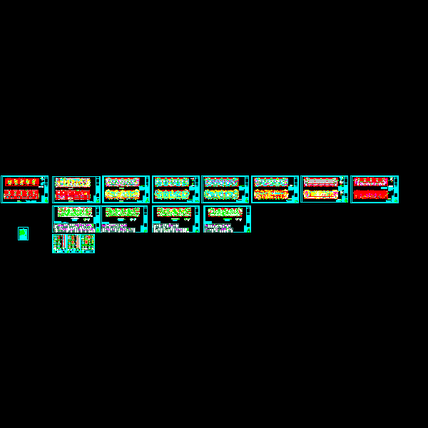 宁海10层剪力墙住宅结构设计CAD施工图纸(dwg)(二级结构安全)