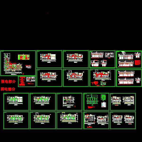 宾馆CAD图纸(弱电)(dwg)