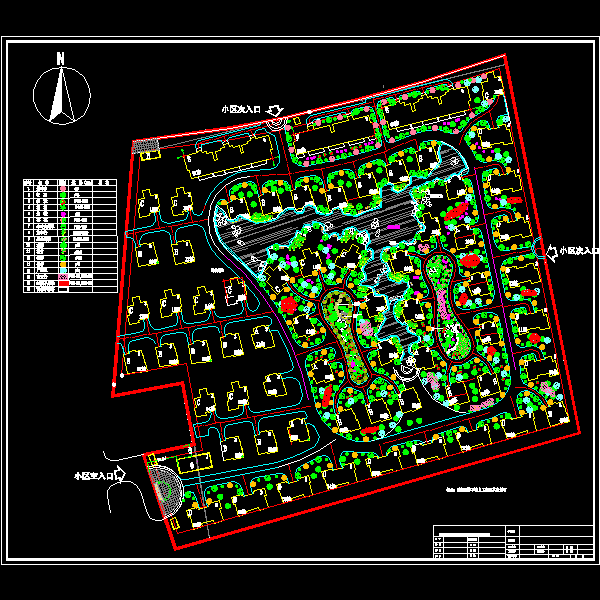 绿化平面设计图1.dwg