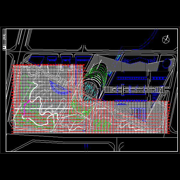 网格定位总平面01.dwg