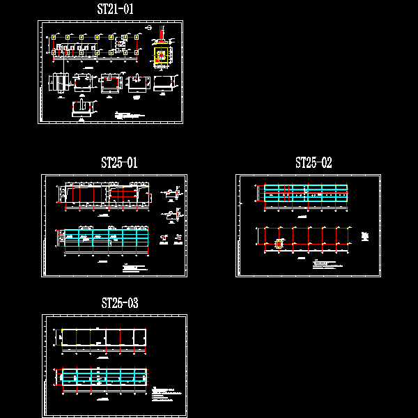 污水处理站风机房及配电间结构图(2007.08.22).dwg