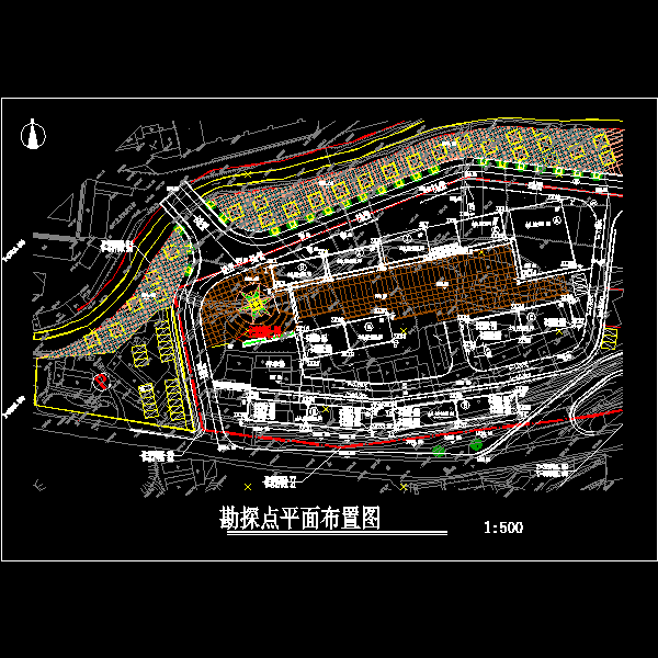 毕业设计地勘布置图.dwg