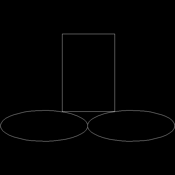 搅拌机（俯视）.dwg